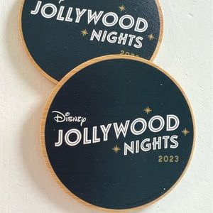 Walt Disney Wold - Jollywood Nights 2023 Coasters (set of 2)